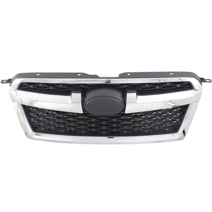 Grille Assembly For 2013-2014 Subaru Legacy Textured Black Shell and Insert