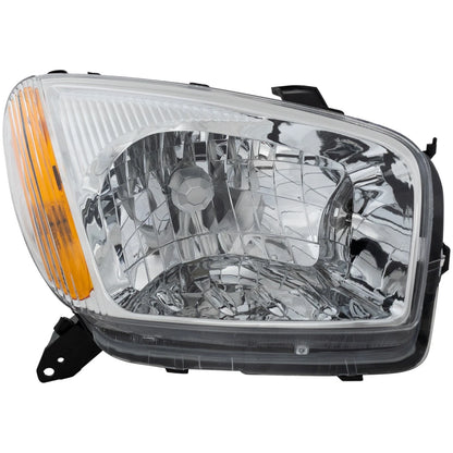 Headlight Set For 2001-2003 Toyota RAV4 Left and Right With Bulb 2Pc