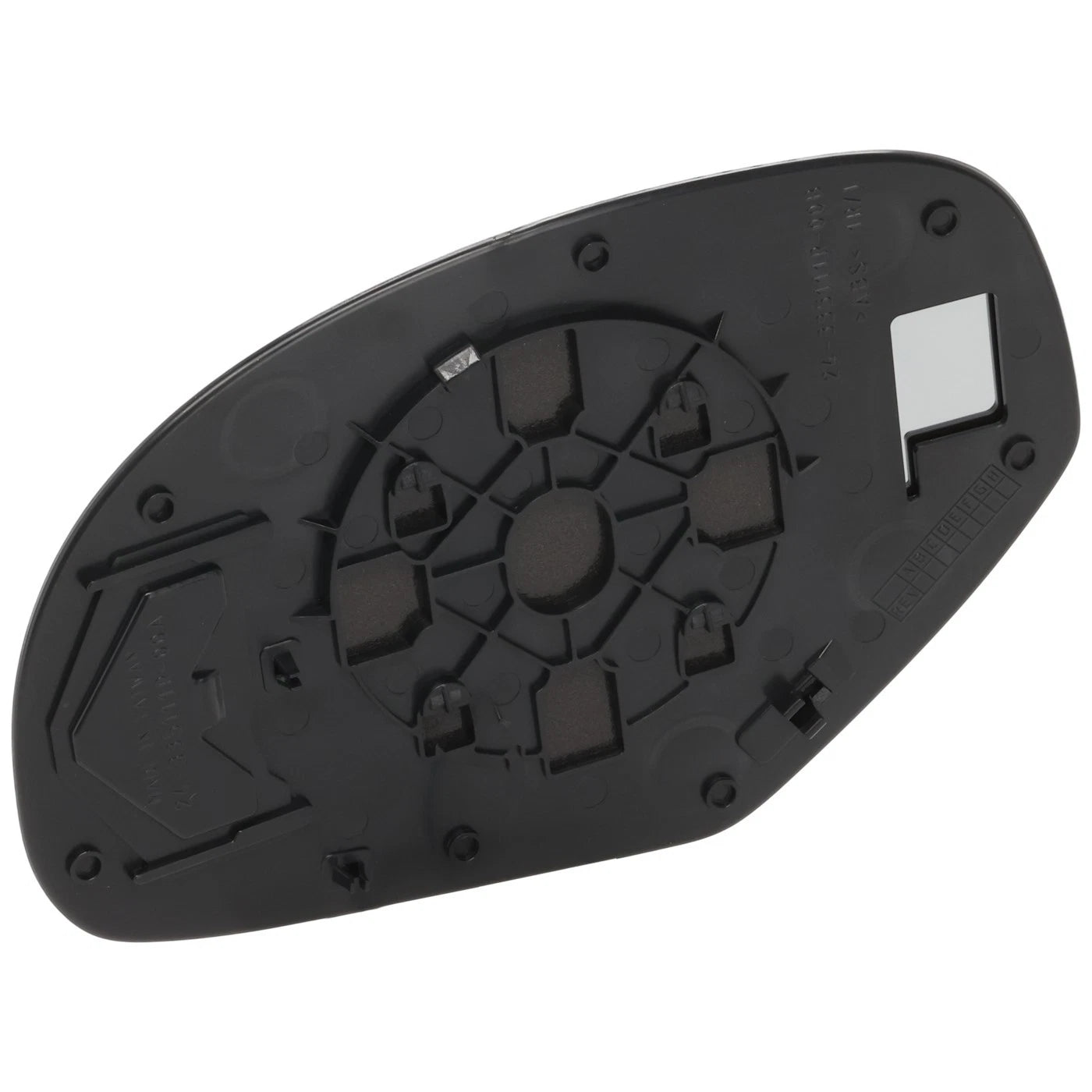 Mirror Glass For 07-13 Chevy Silverado 1500 backing plate Convex Right 15951109