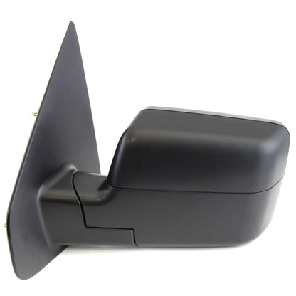 Mirror For 2004-2006 Ford F-150 Driver Side Textured Black Manual Folding Heated