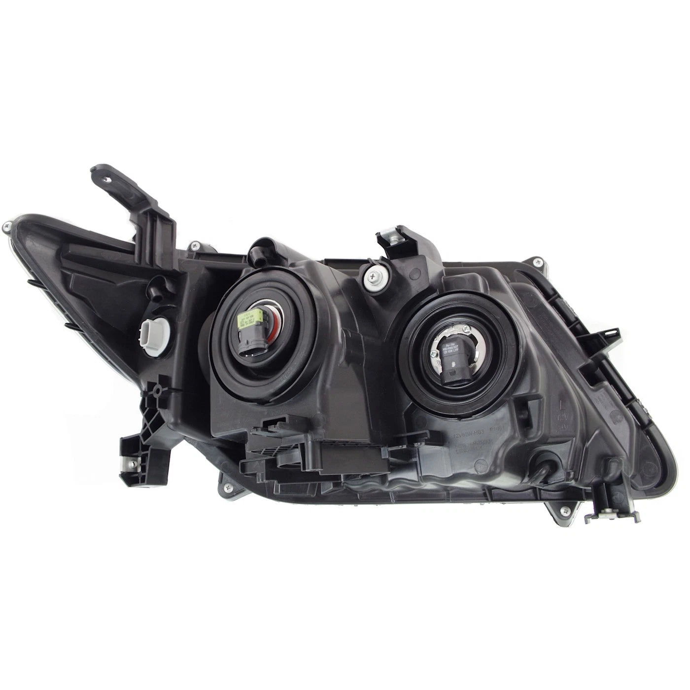 Driver and Passenger Side Headlights For Honda Odyssey 2011-2013 Halogen w Bulbs