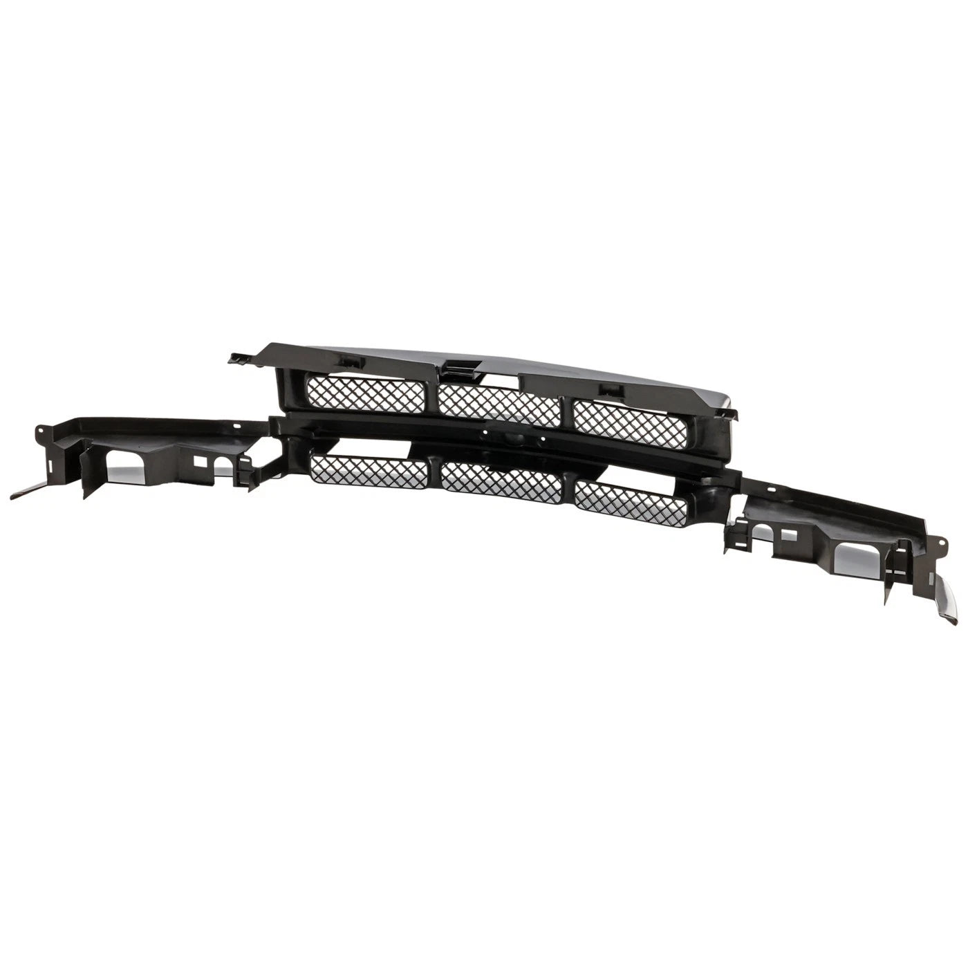 Grille Assembly For 1998-05 Chevrolet Blazer 1998-04 S10 Black Shell and Insert