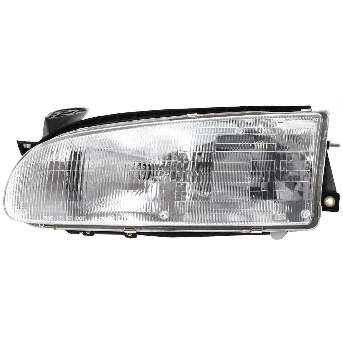Left and Right Headlights For Geo Prizm 1993-1997 Halogen with Bulb(s) Base LSi