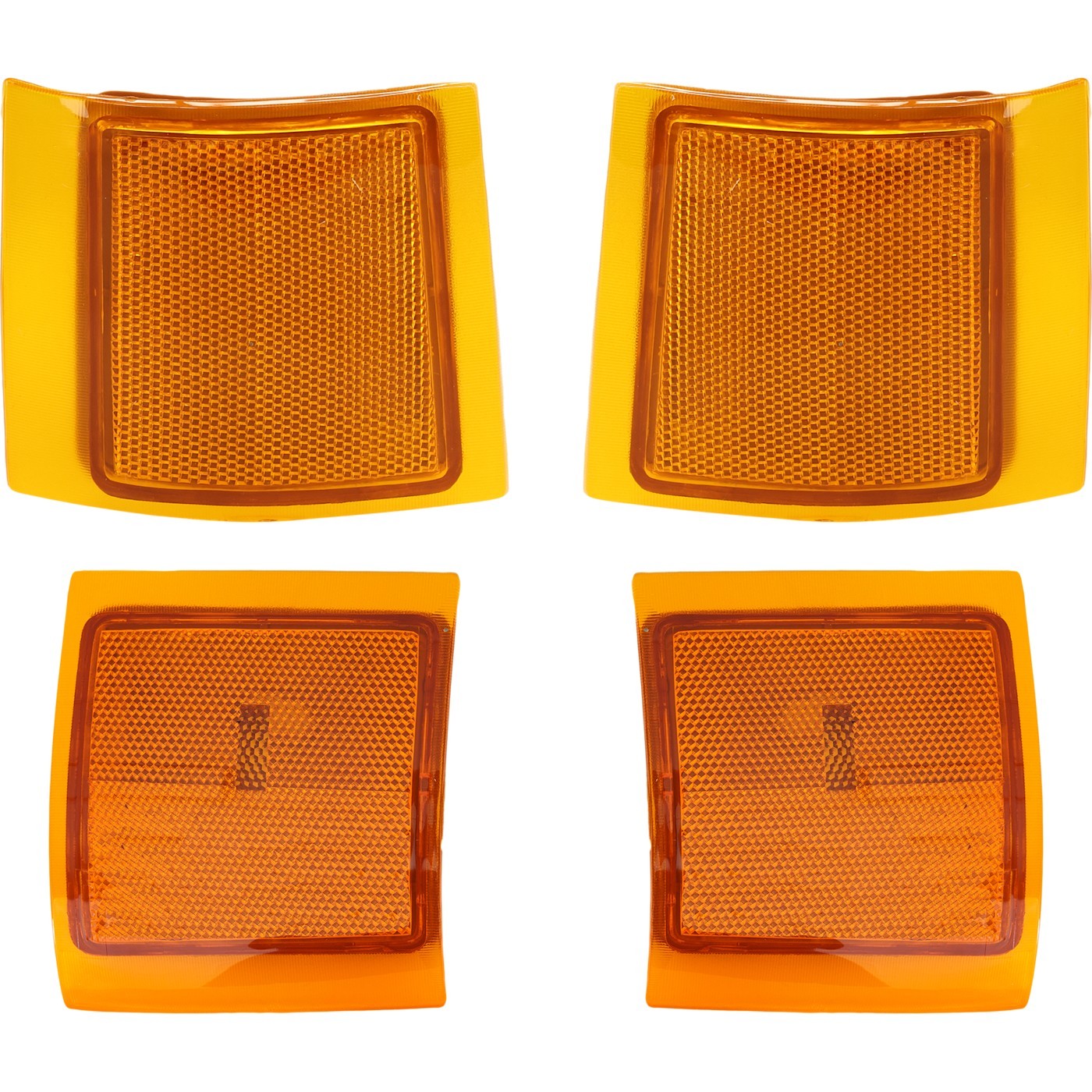 Front Left and Right Lower Side Marker Set For 1995-2000 Chevrolet Tahoe