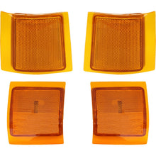 Front Left and Right Lower Side Marker Set For 1995-2000 Chevrolet Tahoe