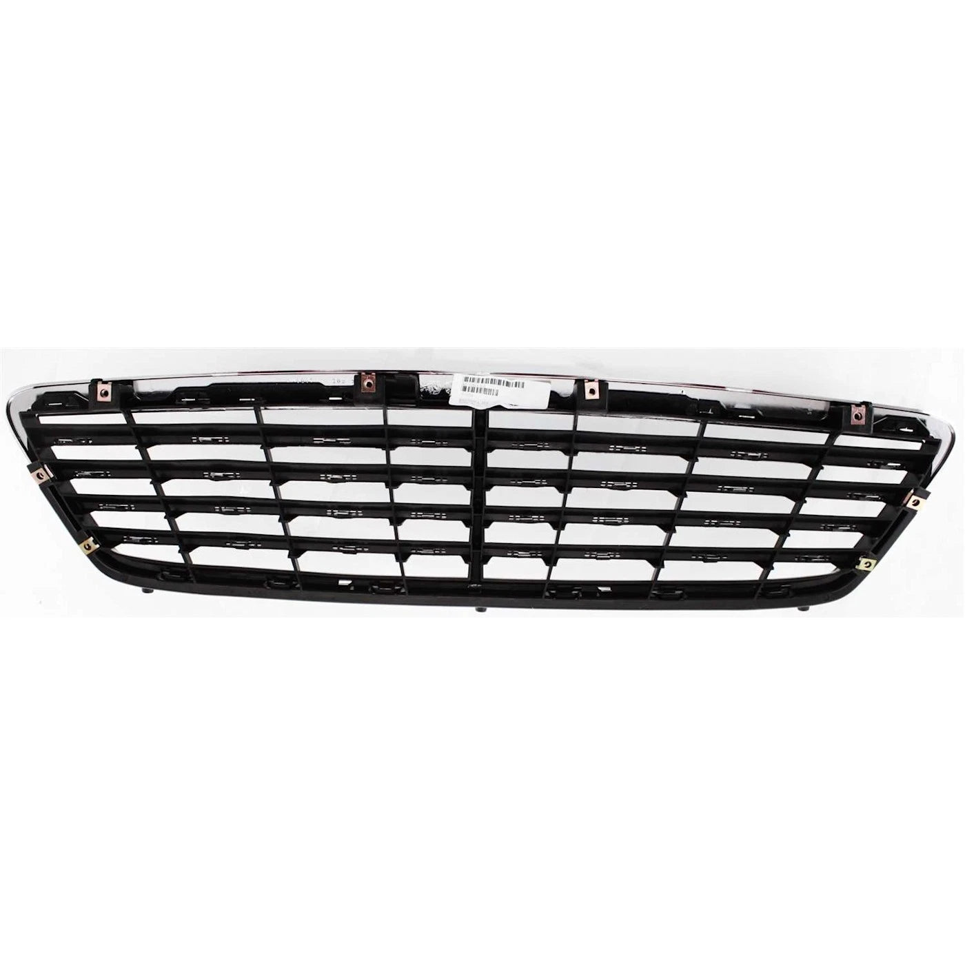 Grille For 2000-2003 Mercedes Benz E320 2003 E500 Chrome Shell w/ Black Insert