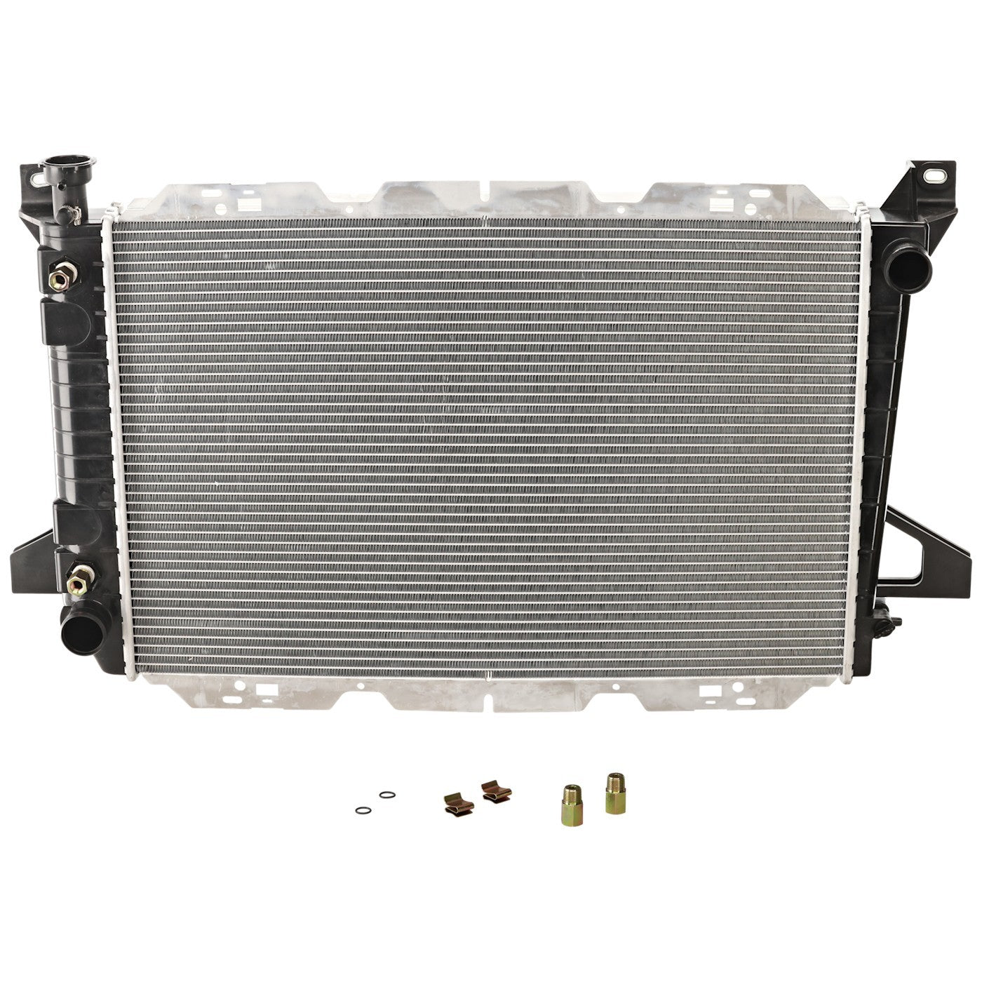 Aluminum Radiator For 1985-1996 Ford F-150 Bronco 2-Row With Heavy Duty Cooling