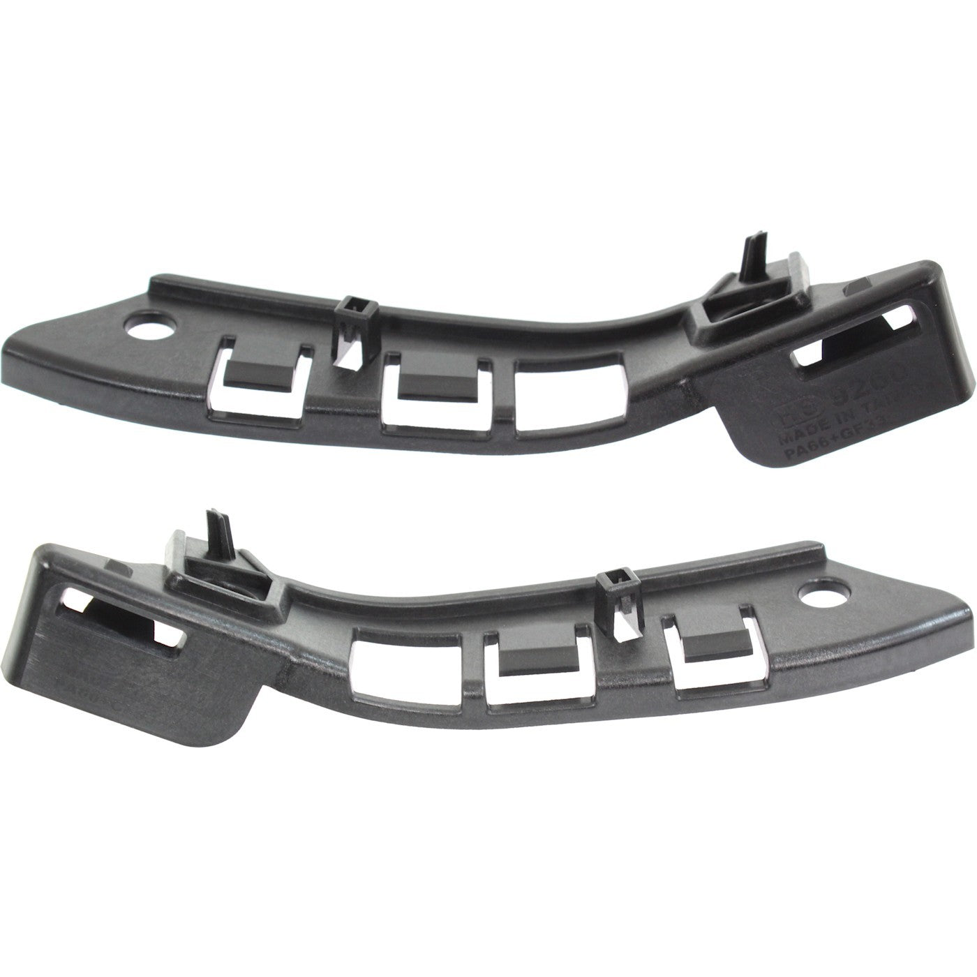 Set of 2 Bumper Bracket For Chevrolet Malibu 2008-2012 Front Left & Right Outer