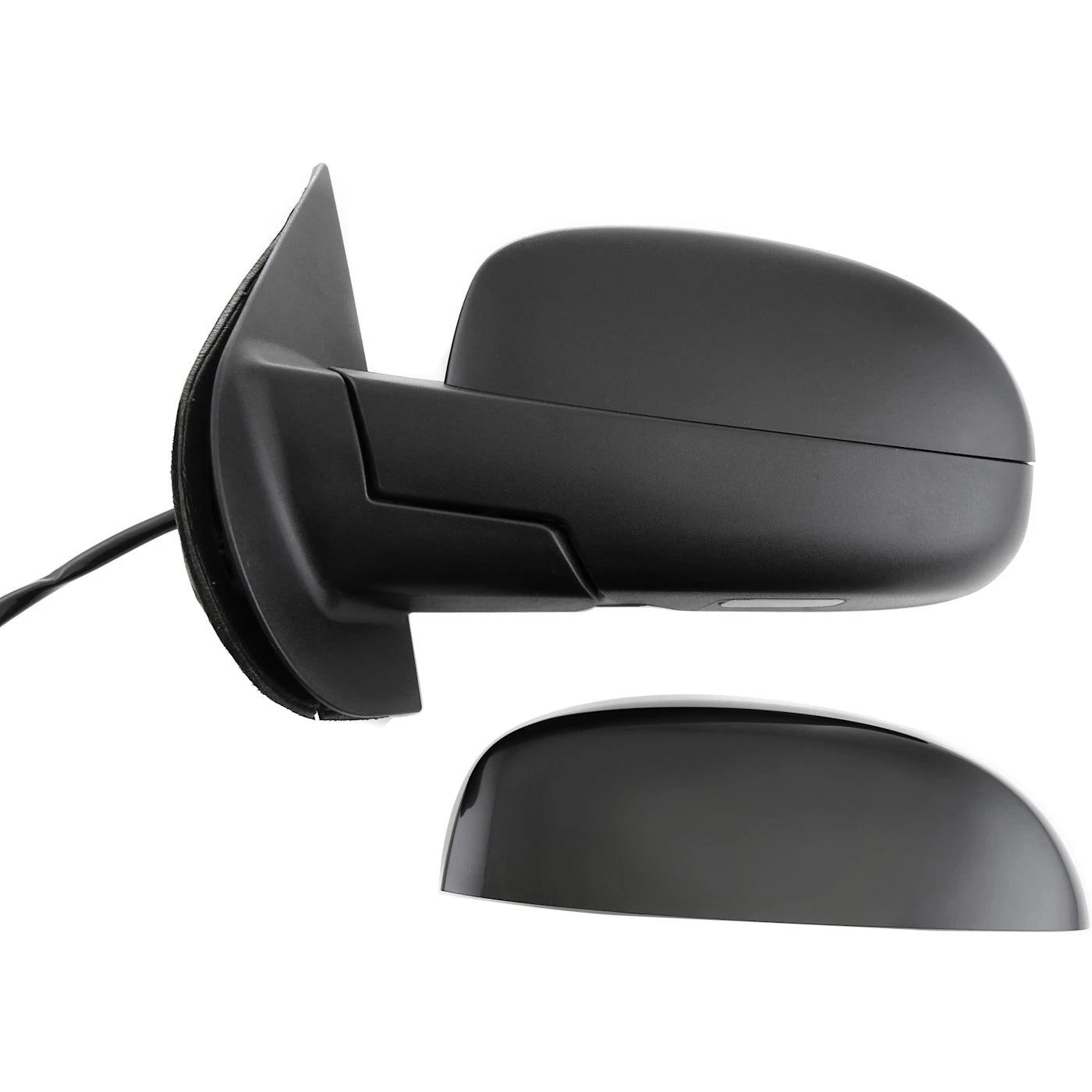 Power Mirror For 07-13 Chevrolet Silverado 1500 Tahoe Avalanche Left With 2 Caps