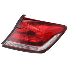 Passenger Side Outer Tail Light For Honda Civic 2013-2015 Sedan Halogen w/ Bulb