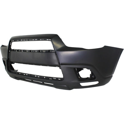 Front Bumper Cover For 11-12 Mitsubishi Outlander Sport w/ fog lamp holes Primed