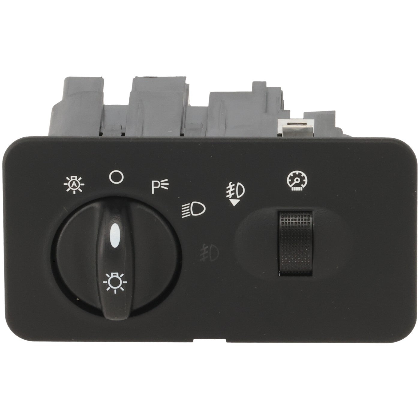 Headlight Switch For 2002-2004 Ford F-250 Super Duty Black Rectangular Shape