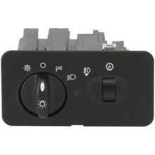 Headlight Switch For 2002-2004 Ford F-250 Super Duty Black Rectangular Shape