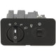 Headlight Switch For 2002-2004 Ford F-250 Super Duty Black Rectangular Shape