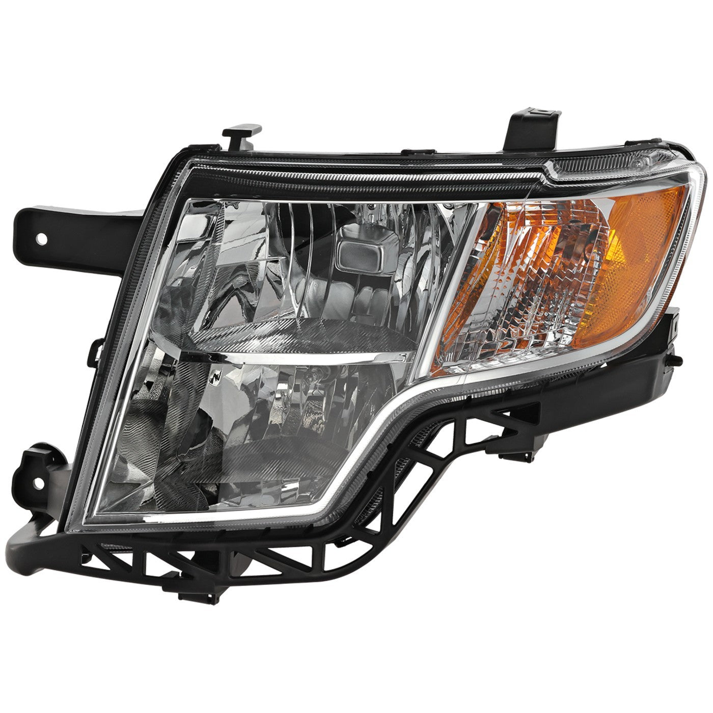 Driver Side Headlight For Ford Edge 2007-2010 Halogen with Bulb(s) SE SEL Sport
