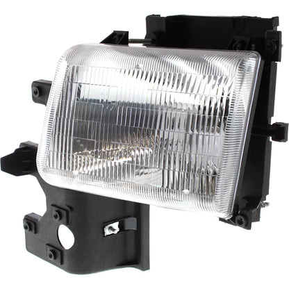 Halogen Headlight Set For 1995-1997 Dodge B2500 Left & Right w/ Bulb(s) Pair