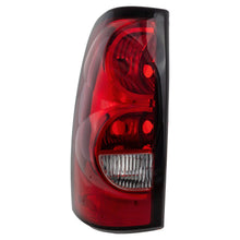 Left Side Tail Light for Chevrolet Silverado 1500 2004-2006 Fleetside Halogen