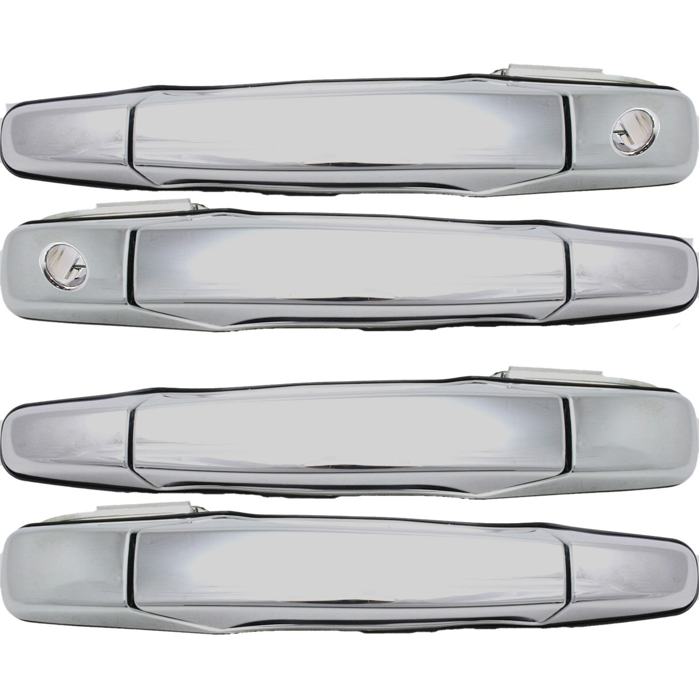 Door Handle Set For 2007-2013 Chevrolet Silverado 1500 Outer 4Pc