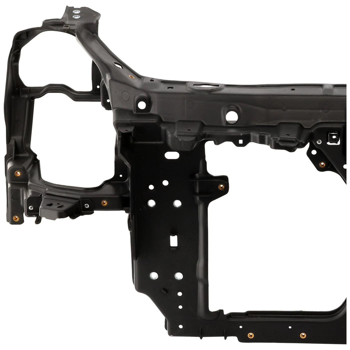Radiator Support For 03-07 Infiniti G35 Black Fits 03-06 Sedan and 03-07 Coupe