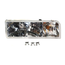 Headlight Set For 95-97 Lincoln Town Car Halogen With Bulbs FO2502141 FO2503141
