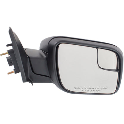 Power Mirror For 2011-2015 Ford Explorer Right Side Manual Fold Textured Black