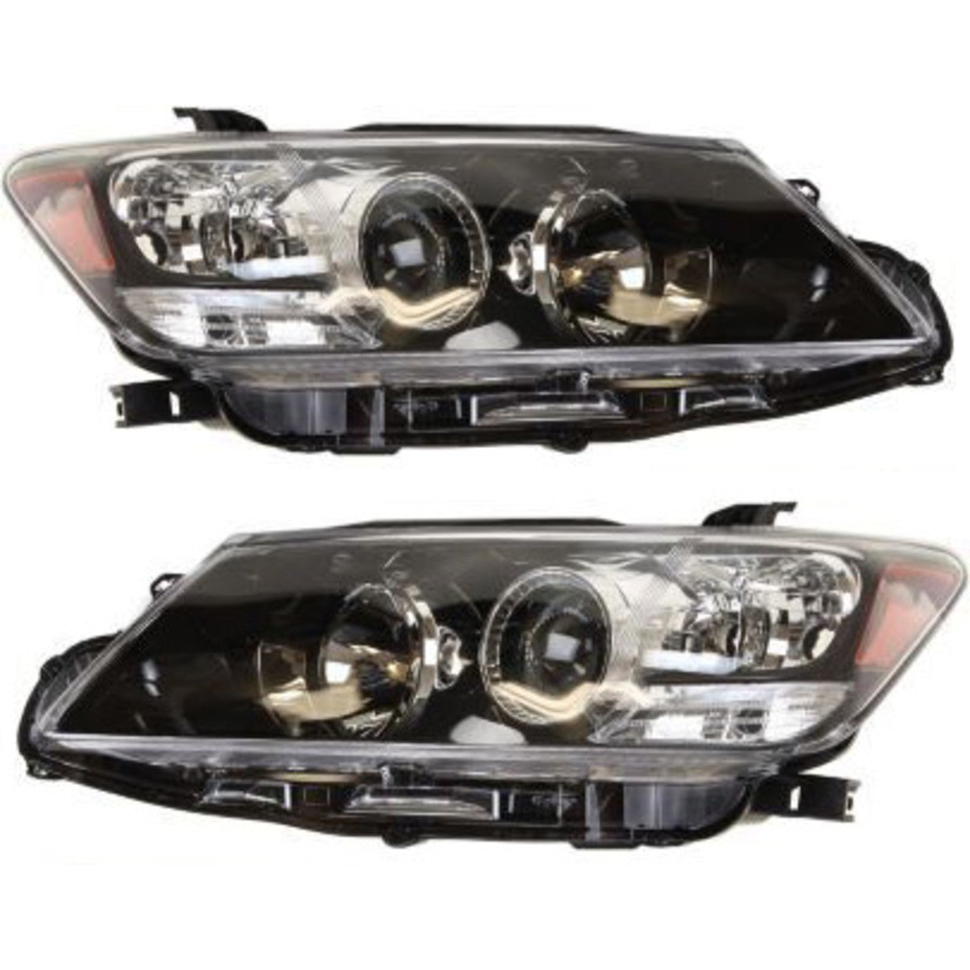 Headlight Assembly Set For 2011 2012 2013 Scion tC Left Right Halogen Composite