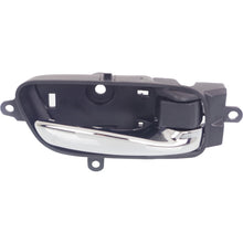 Interior Door Handle For 2013-2018 Nissan Altima Chrome Lever Black Knob RH Side