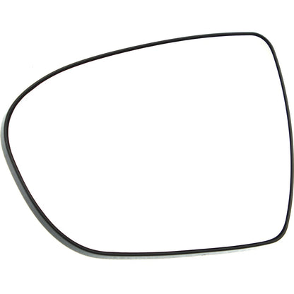 Mirror Glass For 2011-2016 Kia Optima Left Heated Flat Glass with Backing Plate