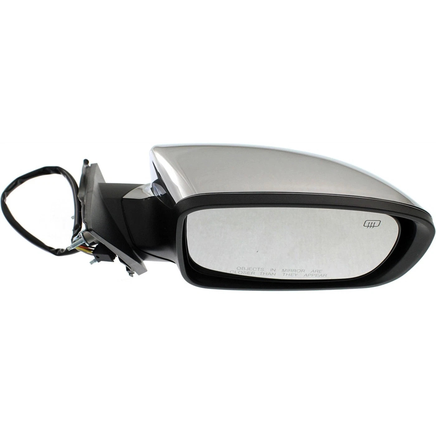 Power Mirror For 2011-18 Chrysler 300 Passenger Side Manual Fold Heated Chrome