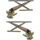 Manual Window Regulator Set For 84-88 Toyota Pickup 4Runner Front Manual Crank