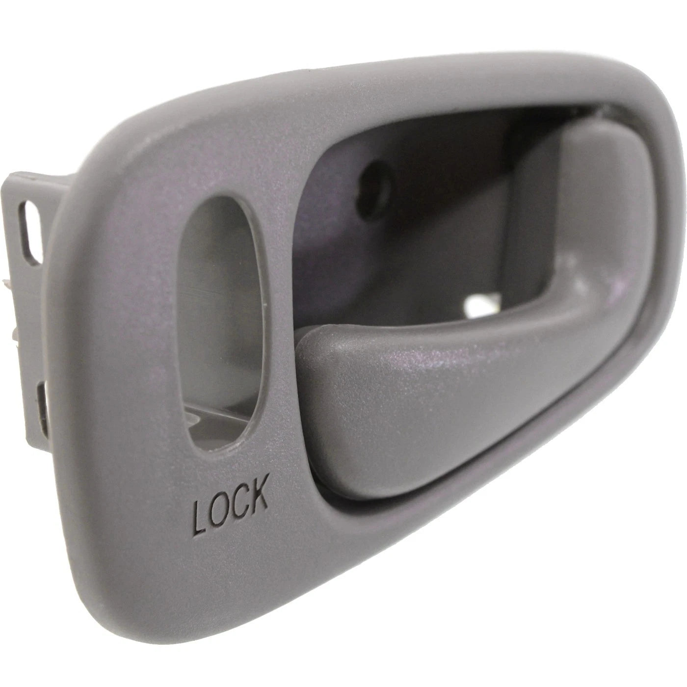 Inside Door Handle Light Gray Front Pair Set for Toyota Corolla Chevy Prizm NEW