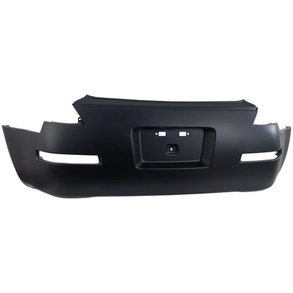 Bumper Cover For 2003-2009 Nissan 350Z Rear Primed w/ Dual Exhaust Holes