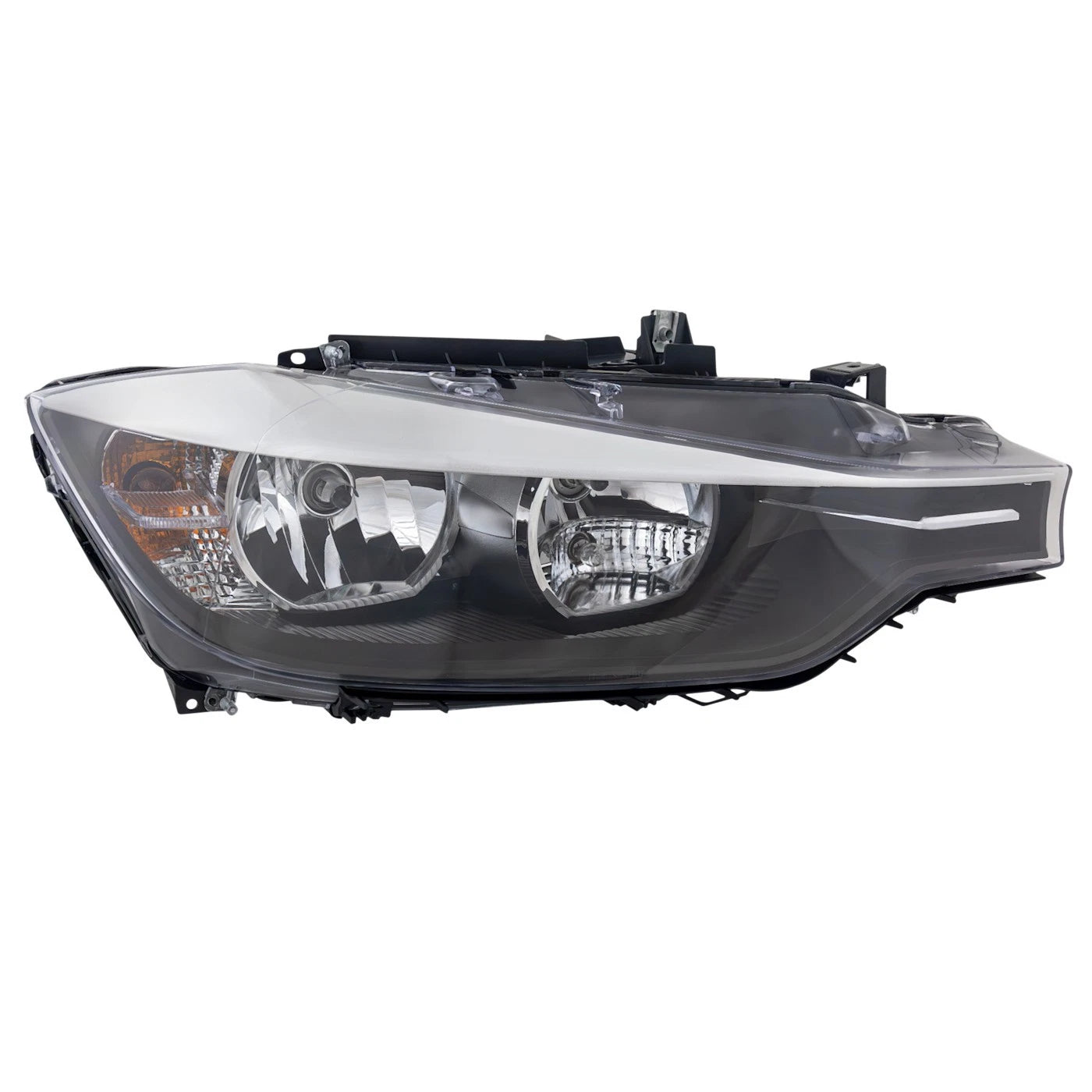 Passenger Side Headlight For BMW 328i 2012-2015 Halogen with Bulb(s)
