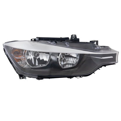 Passenger Side Headlight For BMW 328i 2012-2015 Halogen with Bulb(s)