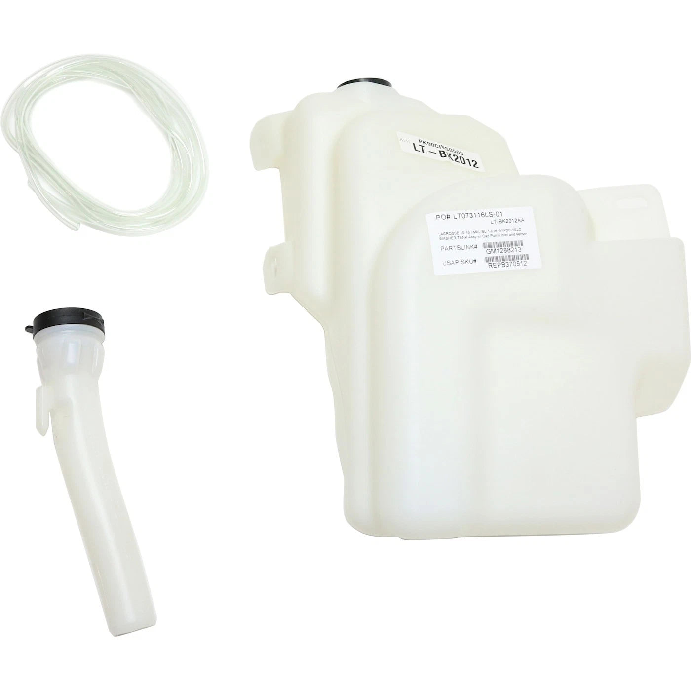 Washer Reservoir For 2013-15 Chevrolet Malibu 2014-20 Impala with Pump 13311008