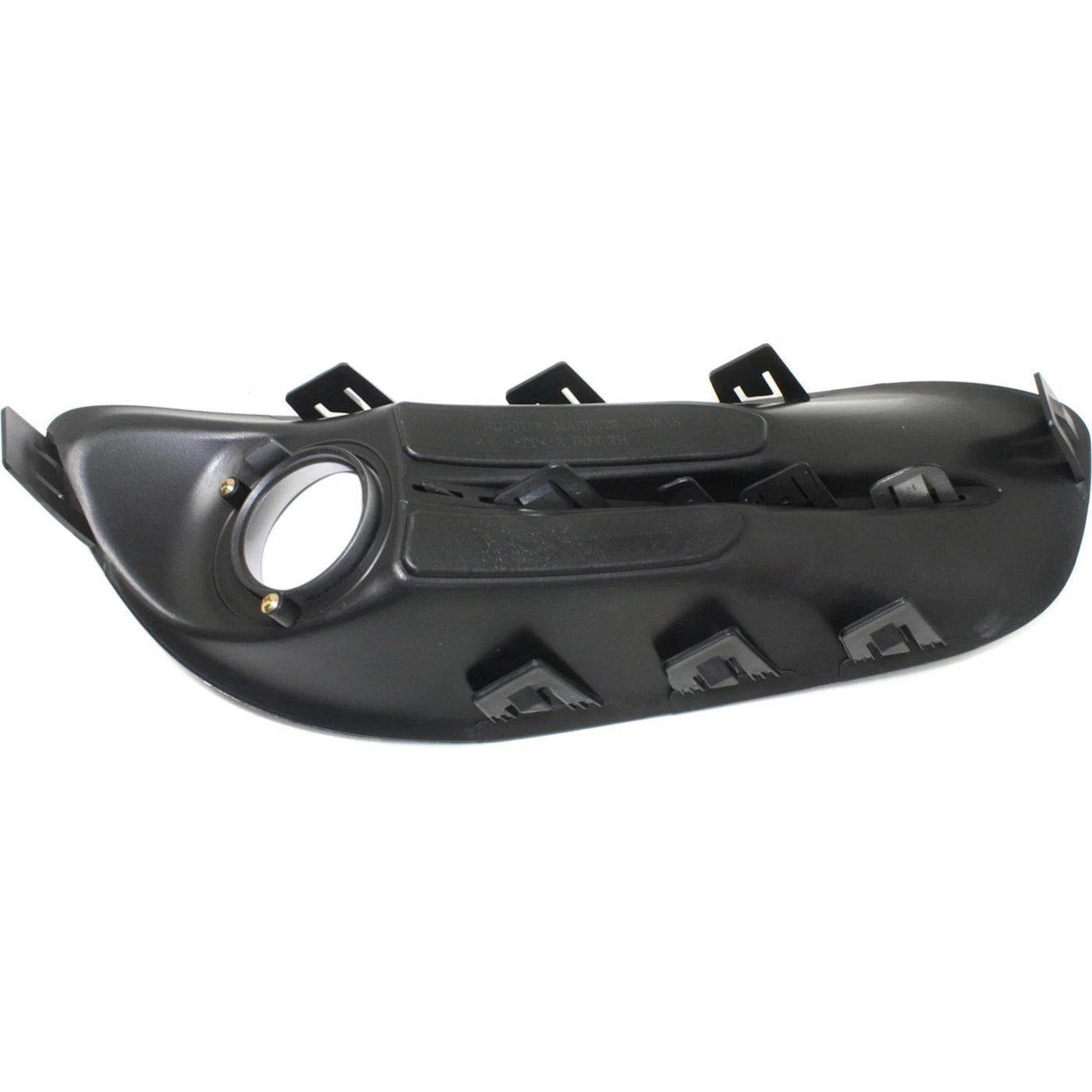 Fog Light Trim Set For 2013-2016 Dodge Dart Left and Right Primed Plastic 2Pc