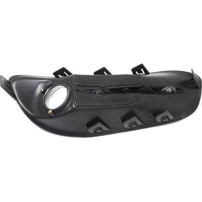 Fog Light Trim Set For 2013-2016 Dodge Dart Left and Right Primed Plastic 2Pc