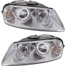 Headlight Left & Right For 2004-07 Volkswagen Touareg with OE Halogen Headlight