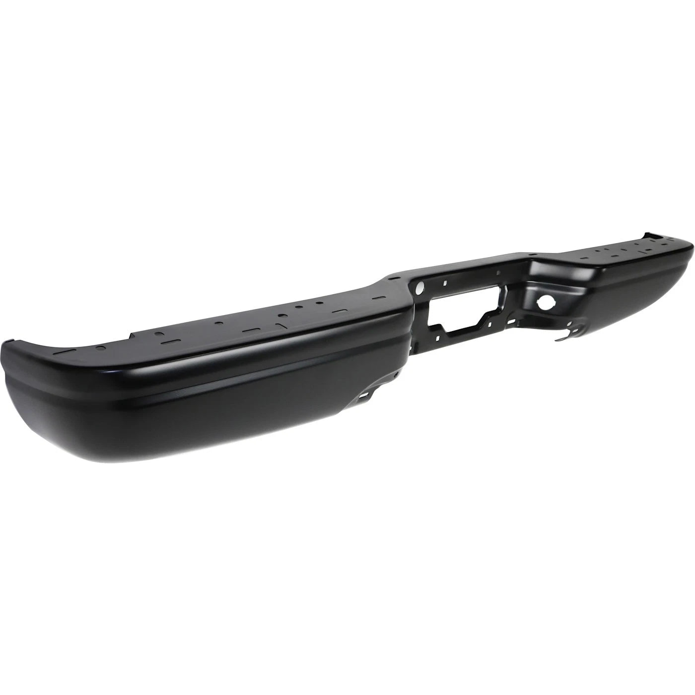 Step Bumper For Ford F-150 97-03 Rear Styleside Step Type Black - Paint to Match