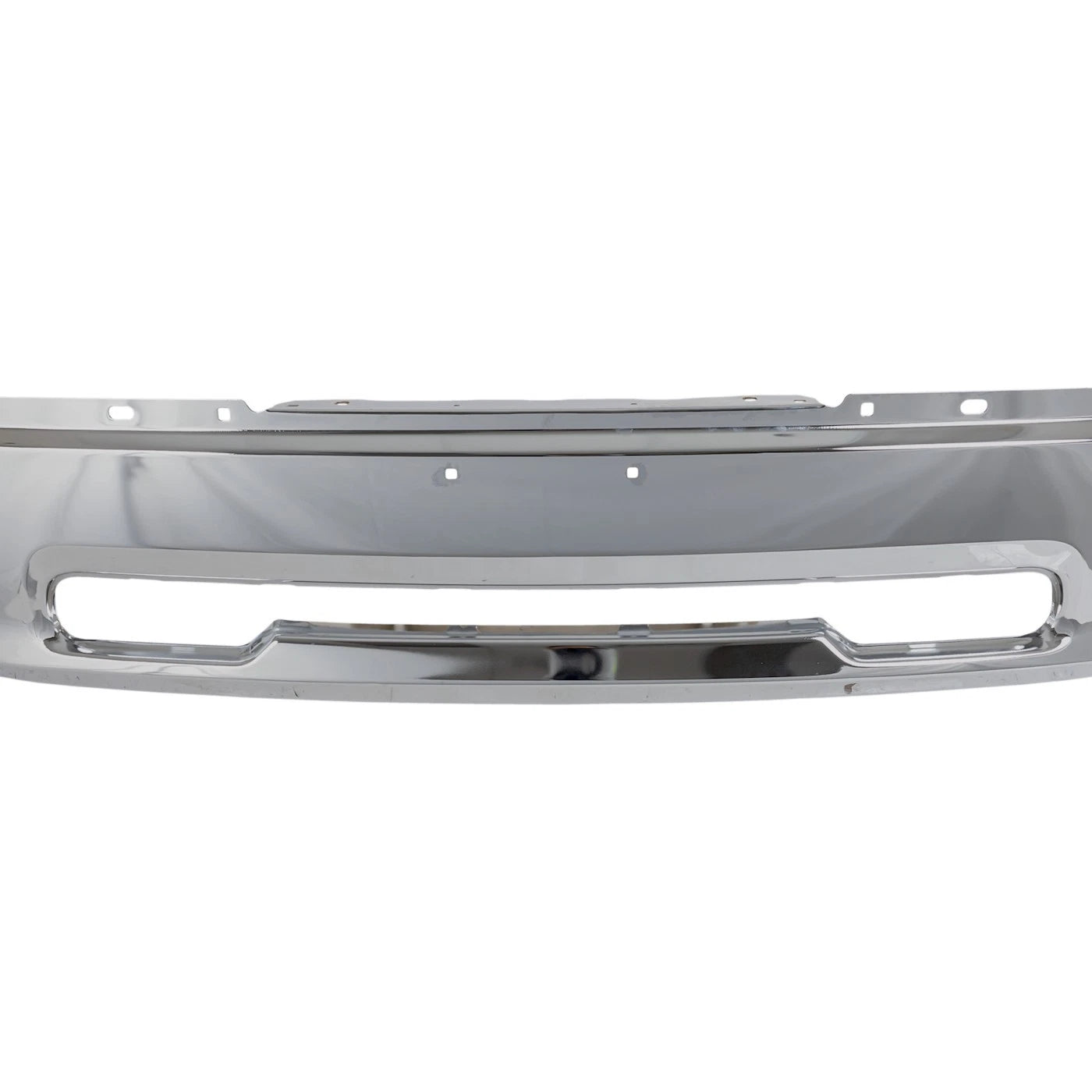 1-Piece Front Bumper For Ram 1500 2011-2012 w/ Fog Lamps Code MCT Chrome