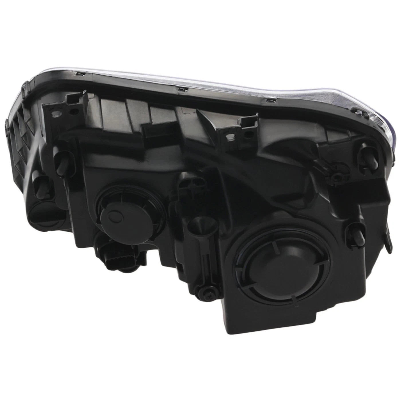 Headlight For 2012 2013 2014 Chrysler 300 Right Black Bezel With Bulb