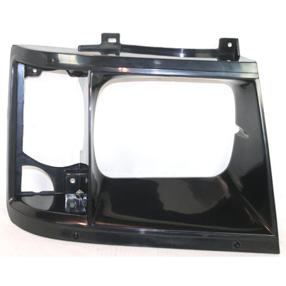 Headlight Door Set For 85-94 Chevy Astro Sealed beam Black 14066044 14066043