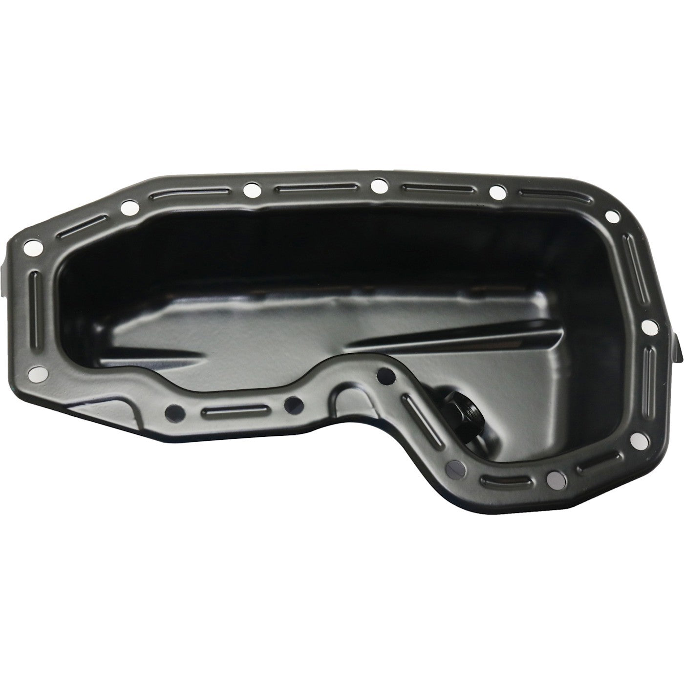 Oil Pan For 2011-20 Jeep Grand Cherokee Lower - drain plug 6 Cyl 3.6L Eng. Steel