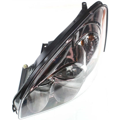 Driver and Passenger Side Headlight For Buick Lucerne 2006-2008 Halogen w/ Bulbs