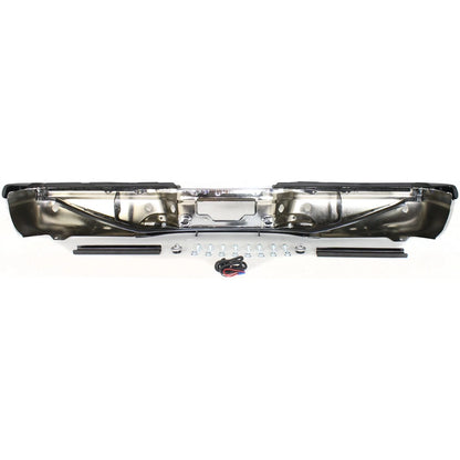 Step Bumper For Ford F-250 Super Duty 2001-2007 Rear w/ Hitch Plate Chrome