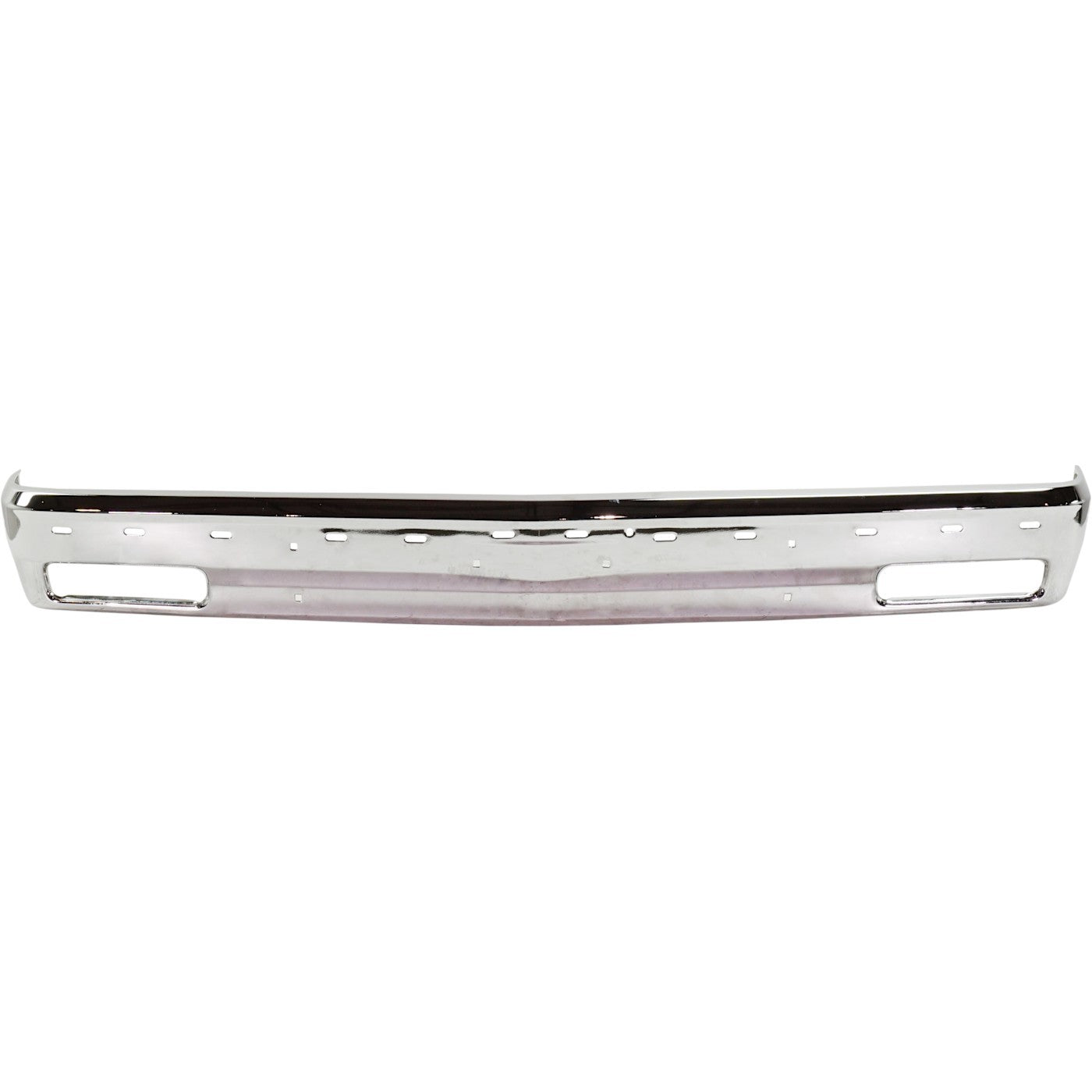 1-Piece Front Bumper For Chevrolet S10 1991-1993 Bright Replaces# 15990617