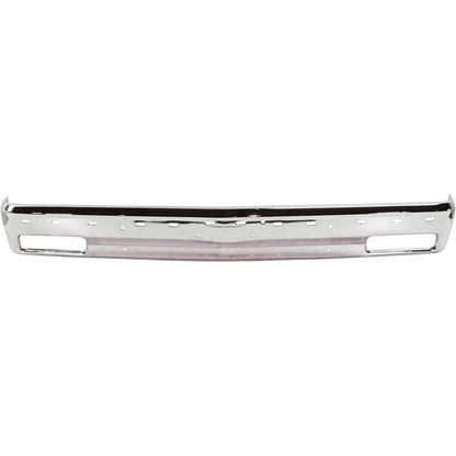 1-Piece Front Bumper For Chevrolet S10 1991-1993 Bright Replaces# 15990617