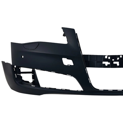 Front Bumper Cover For 2011-2014 Audi A8 Quattro with fog lamp holes Primed
