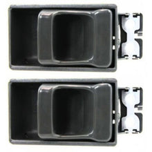 Front Interior Door Handle Set For 1995-1997 Nissan Pickup 1986-1994 D21 Gray