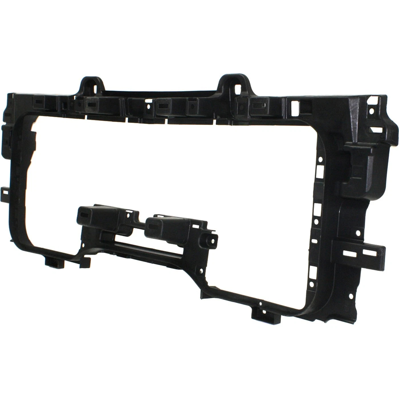 Radiator Support For 2014-2015 Chevrolet Silverado 1500 Black Center CAPA